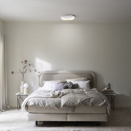 Schöner Wohnen 14233-16 - LED-hämardatav laelamp MONTA LED/21W/230V, läbimõõt 40 cm, valge