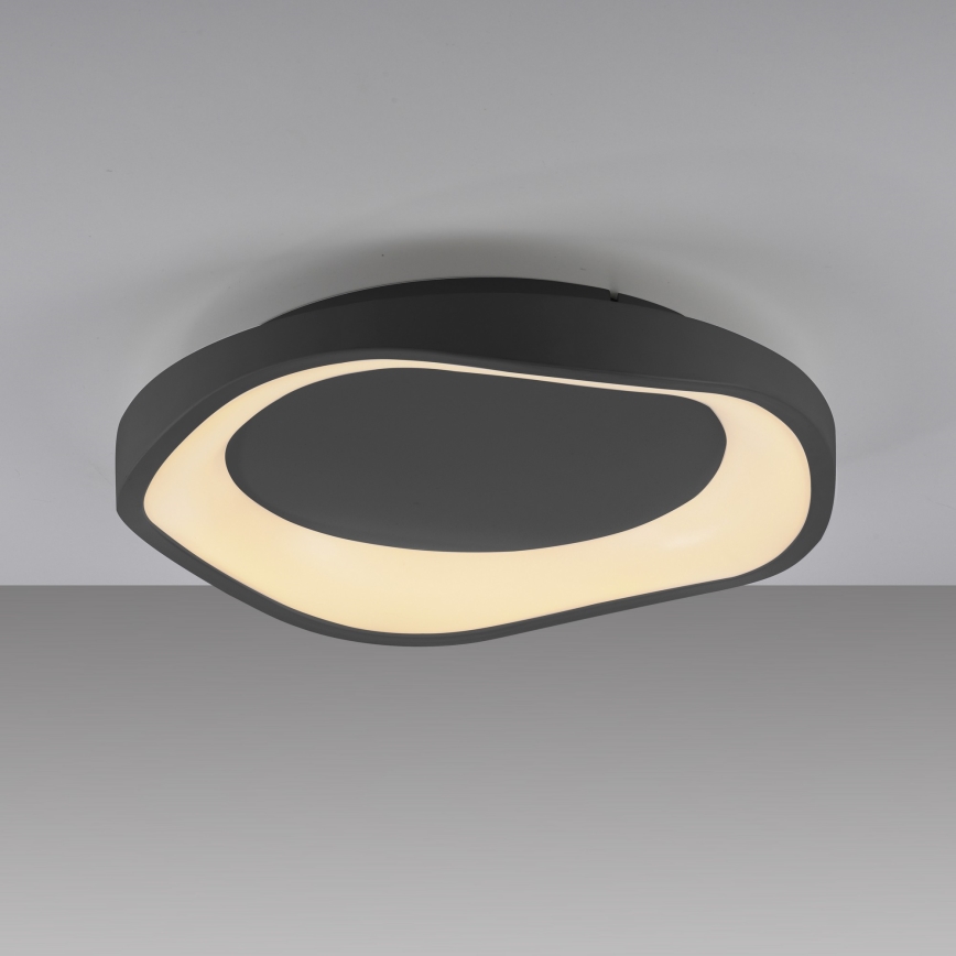 Schöner Wohnen 14233-18 - hämardatav LED-laelamp MONTA LED/21W/230V, läbimõõt 40 cm, must