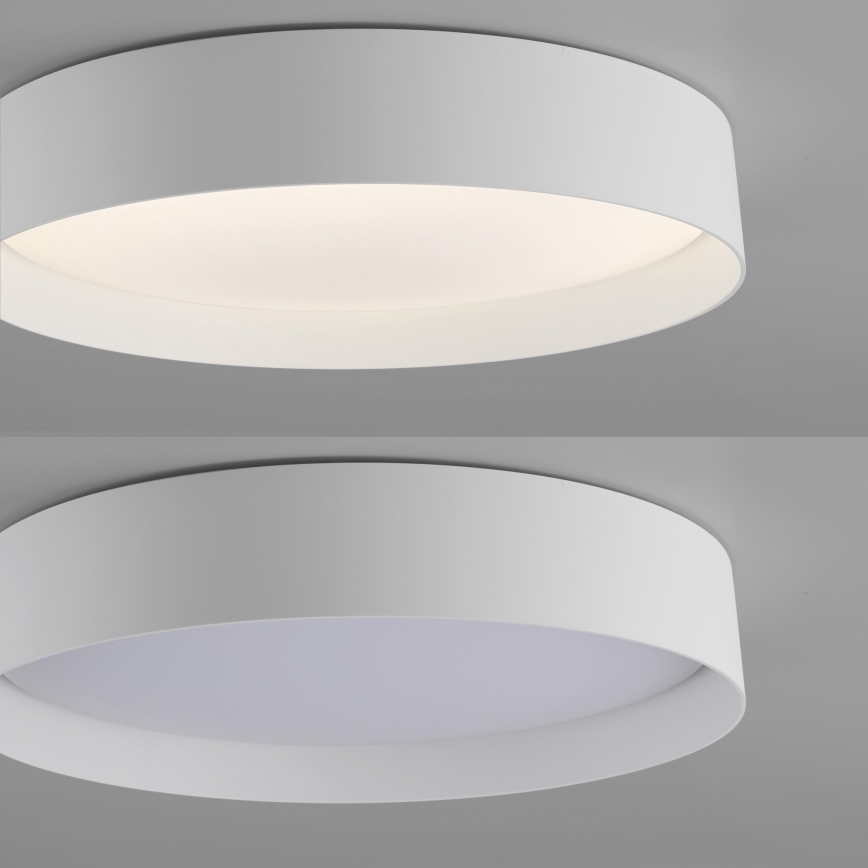 Schöner Wohnen 14594-16 - Hämardatav LED-laelamp TAVOLI, 20 W, 230 V, 2700–6500 K, läbimõõt 39 cm, valge + kaugjuhtimispult