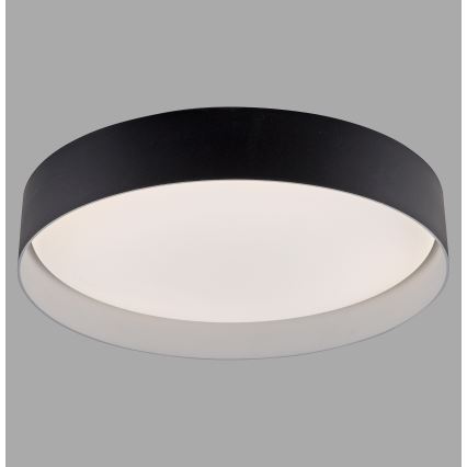 Schöner Wohnen 14594-18 - TAVOLI hämardatav LED-laelamp LED/20W/230V 2700-6500K, Ø 39 cm, musta värvi + kaugjuhtimispult
