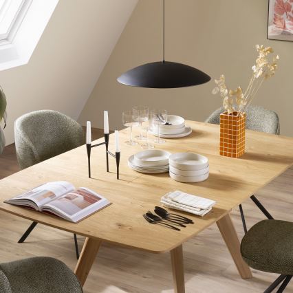 Schöner Wohnen 14606-18 - Hämardatav LED-rippvalgusti kaablil LENTE LED/17W/230V läbimõõt 40 cm must