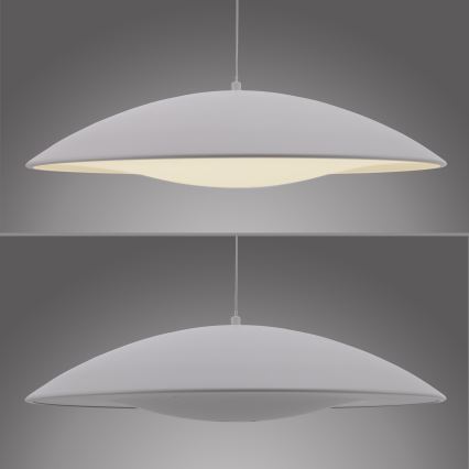 Schöner Wohnen 14607-16 - LED-hämardatav rippvalgusti kaabliga LENTE LED/23W/230V Ø 50 cm valge