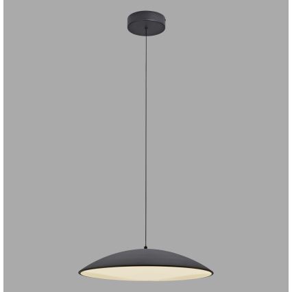 Schöner Wohnen 14607-18 - LED-hämardatav rippvalgusti kaabliga LENTE LED/23W/230V läbimõõt 50 cm must