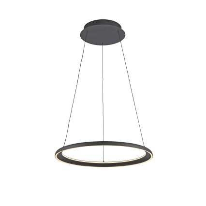 Schöner Wohnen 15570-18 - QUILLO LED-hämardatav rippvalgusti kaablil, LED/36W/230V, läbimõõt 60 cm, must