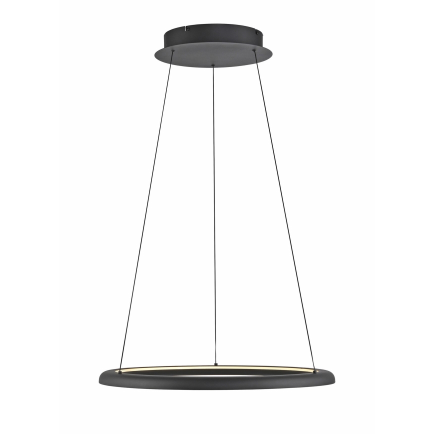 Schöner Wohnen 15570-18 - QUILLO LED-hämardatav rippvalgusti kaablil, LED/36W/230V, läbimõõt 60 cm, must