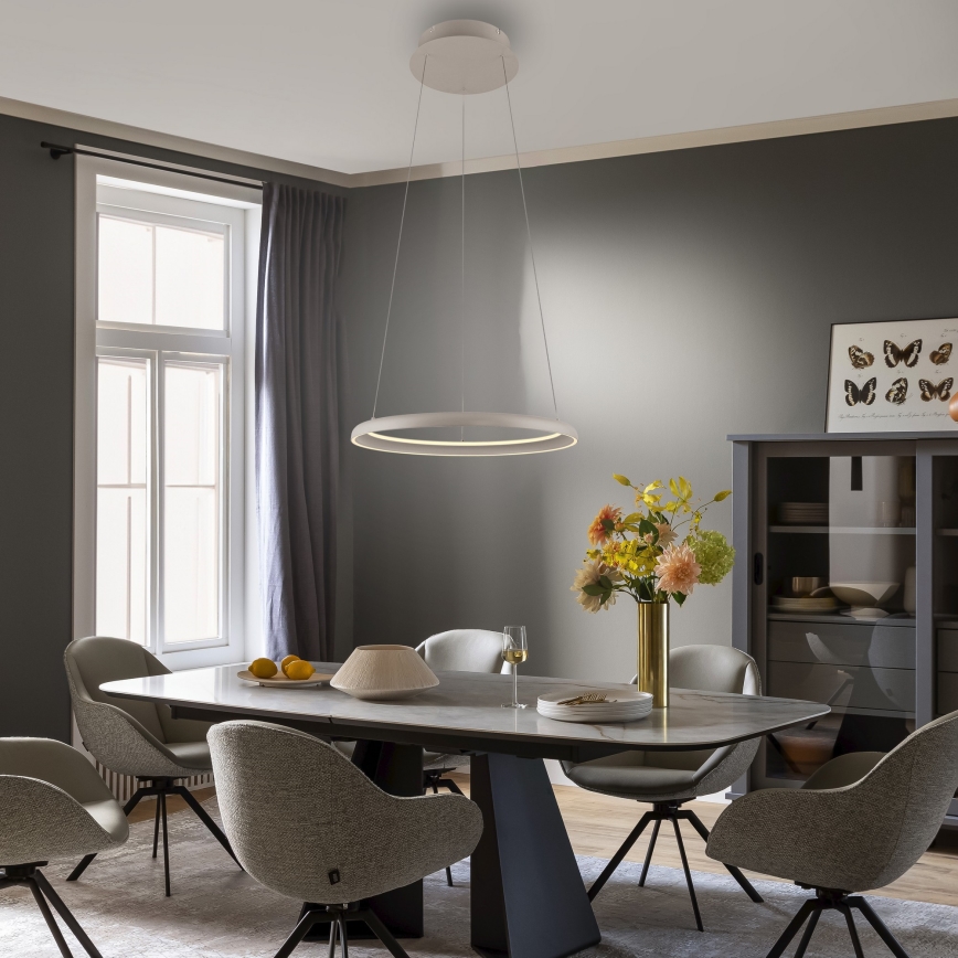 Schöner Wohnen 15570-39 - LED-hämardatav rippvalgusti kaablil QUILLO LED/36W/230V Ø 60 cm hall