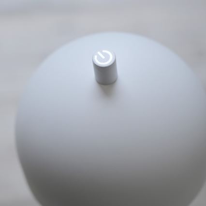 Schöner Wohnen 19244-16 - LED-hämardatav puutetundlik laetav välitingimustesse sobiv laualamp BELLIS LED/2,5W/5V 2600 mAh IP54 valge