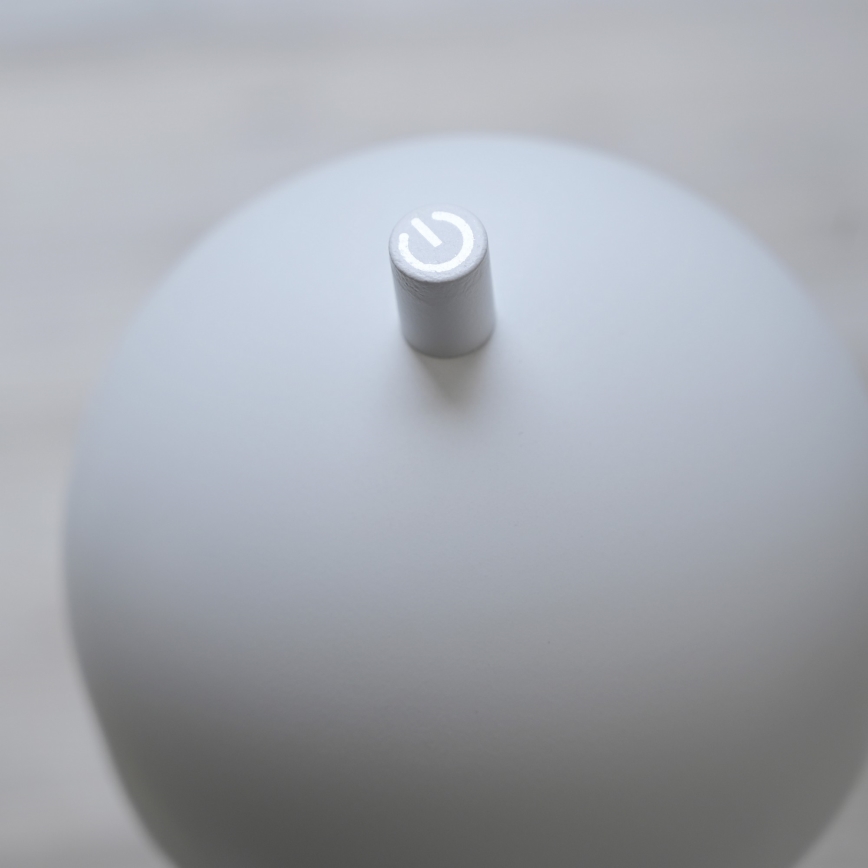 Schöner Wohnen 19244-16 - LED-hämardatav puutetundlik laetav välitingimustesse sobiv laualamp BELLIS LED/2,5W/5V 2600 mAh IP54 valge