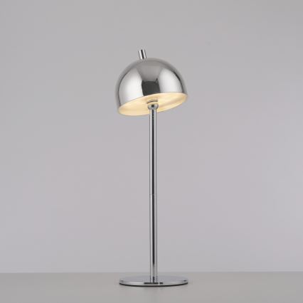 Schöner Wohnen 19244-17 - Hämardatav puutetundlik laetav välistingimustele sobiv lauavalgusti BELLIS LED/2,5W/5V 2600 mAh IP54 läikiv kroom