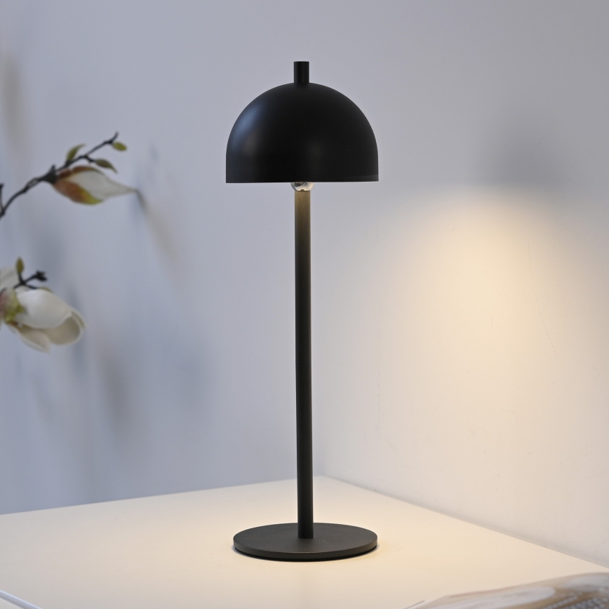 Schöner Wohnen 19244-18 - LED hämardatav puutetundlik laetav välistingimustesse mõeldud lauavalgusti BELLIS LED/2,5W/5V 2600 mAh IP54 must