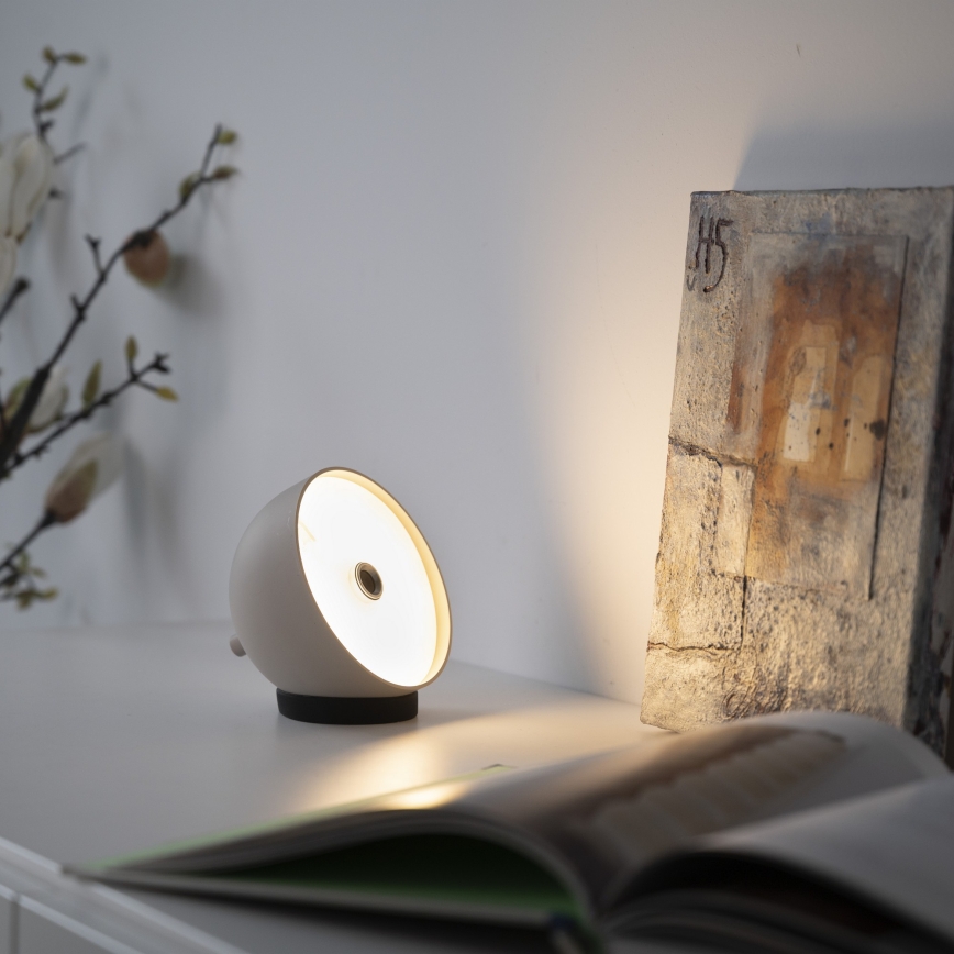 Schöner Wohnen 19244-39 - LED hämardatav puutetundlik laetav välistingimustes laualamp BELLIS LED/2,5W/5V 2600 mAh IP54 hall