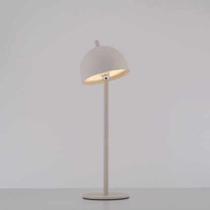 Schöner Wohnen 19244-39 - LED hämardatav puutetundlik laetav välistingimustes laualamp BELLIS LED/2,5W/5V 2600 mAh IP54 hall