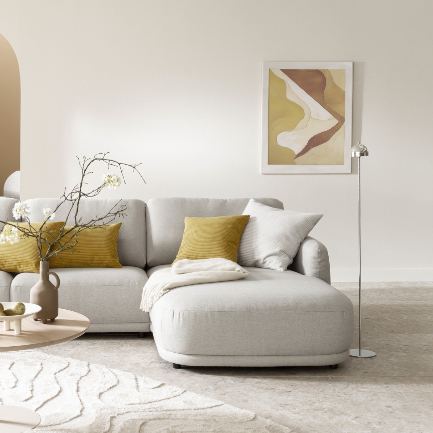 Schöner Wohnen 19245-17 - LED hämardatav puutetundlik laetav välipõrandalamp BELLIS LED/2,5W/5V 2600 mAh IP54 läikiv kroom