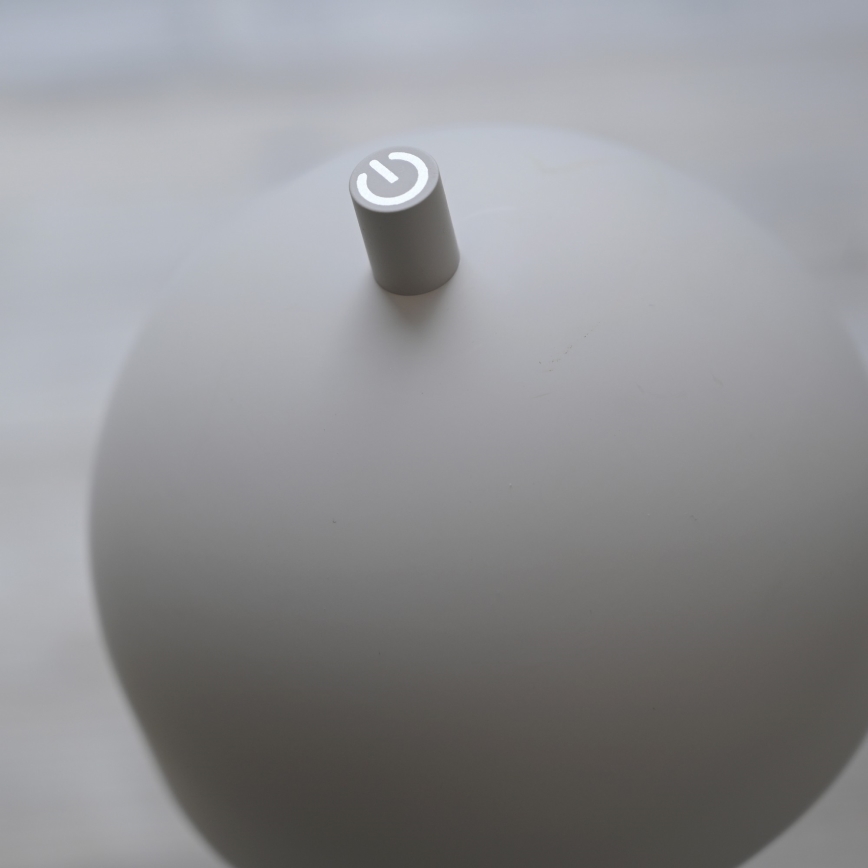 Schöner Wohnen 19245-39 - LED hämardatav, puutejuhtimisega, laetav välistingimustesse mõeldud põrandalamp BELLIS LED/2,5W/5V 2600 mAh IP54 hall