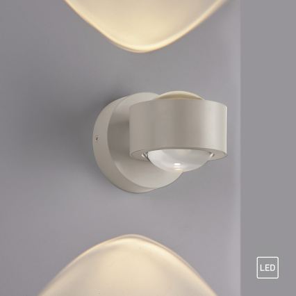 Schöner Wohnen 19331-39 - LED seinavalgusti CHIA 2xLED/2W/230V hall