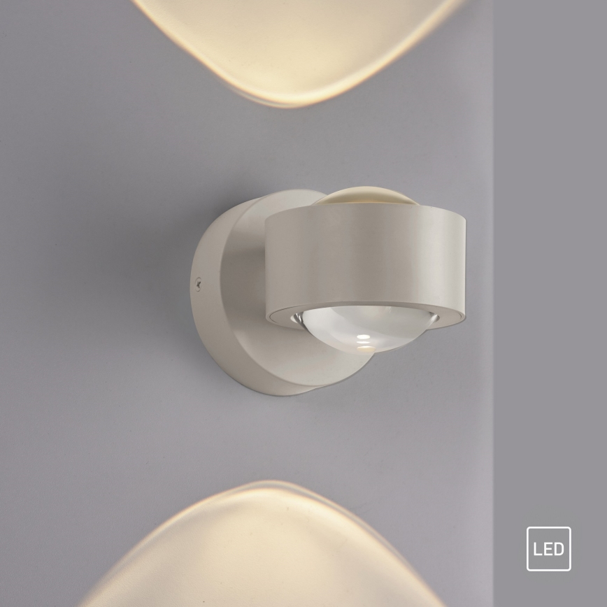 Schöner Wohnen 19331-39 - LED seinavalgusti CHIA 2xLED/2W/230V hall