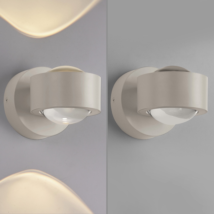 Schöner Wohnen 19331-39 - LED seinavalgusti CHIA 2xLED/2W/230V hall