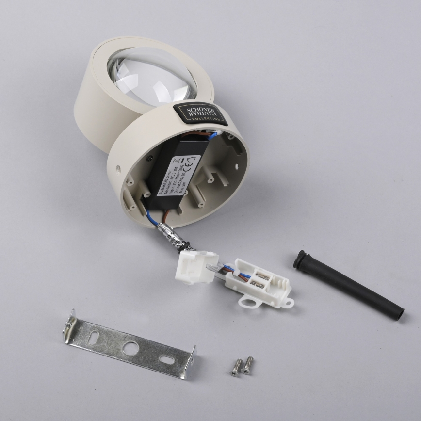 Schöner Wohnen 19331-39 - LED seinavalgusti CHIA 2xLED/2W/230V hall