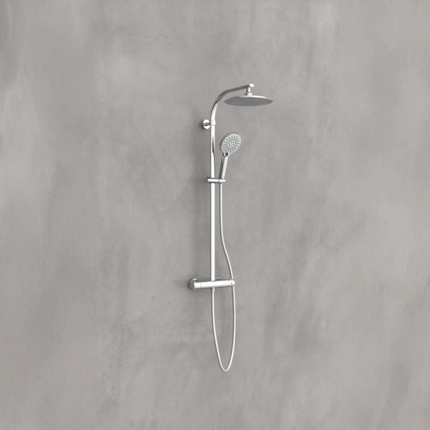 Schütte 60046 - dušikomplekt termostaatsegistiga MADURA FRESH läikiv kroom