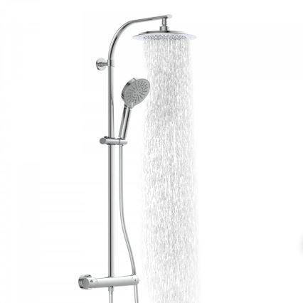 Schütte 60046 - dušikomplekt termostaatsegistiga MADURA FRESH läikiv kroom