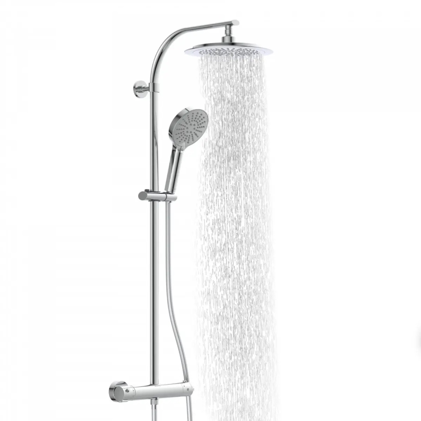 Schütte 60046 - dušikomplekt termostaatsegistiga MADURA FRESH läikiv kroom