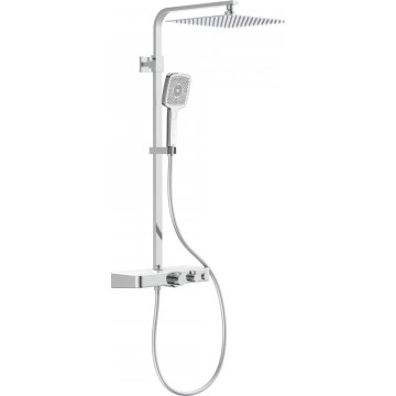 Schütte 60530 - OCEAN dušikomplekt termostaatsegistiga, läikiv kroom