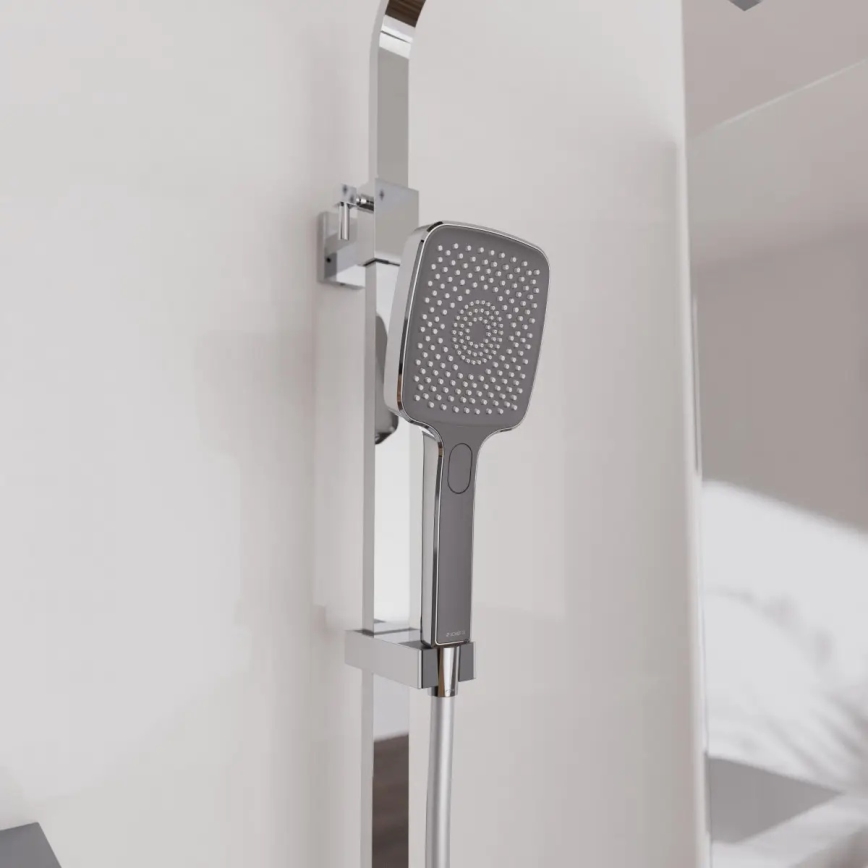 Schütte 60531 - Dušikomplekt termostaatsegistiga OCEAN, läikiv kroom/antratsiit