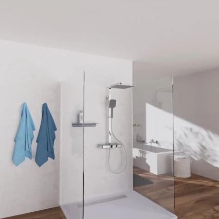 Schütte 60531 - Dušikomplekt termostaatsegistiga OCEAN, läikiv kroom/antratsiit