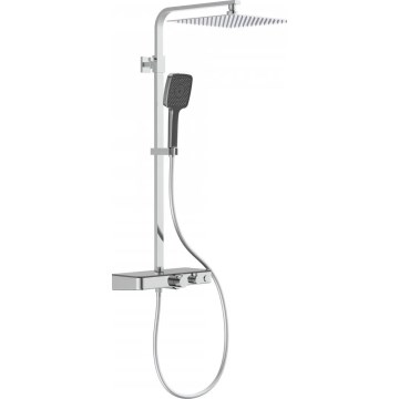 Schütte 60531 - Dušikomplekt termostaatsegistiga OCEAN, läikiv kroom/antratsiit