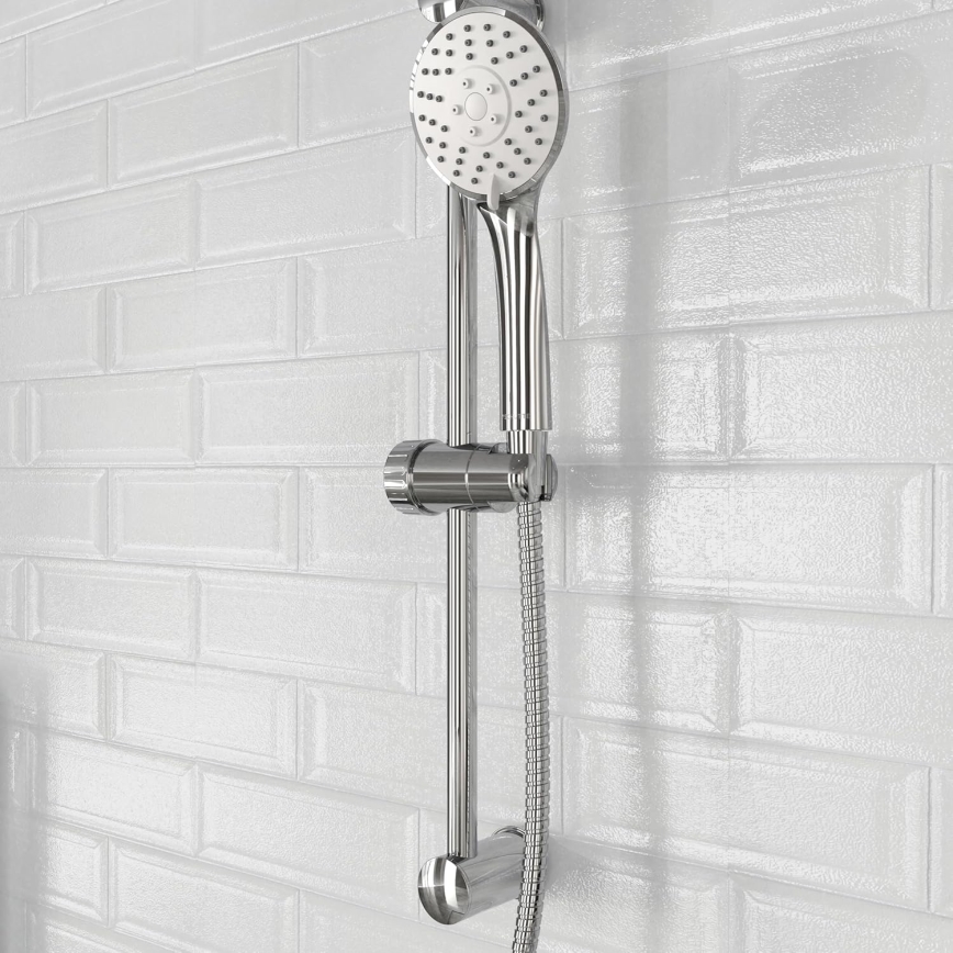 Schütte 64830 - Dušikomplekt NAPOLI, läikiv kroom