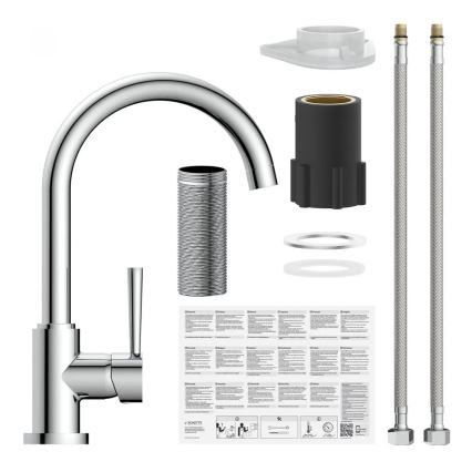 Schütte 79116 - CORNWALL köögisegisti, läikiv kroom