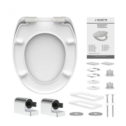 Schütte 82100-A - WC-iste WHITE SoftClose duroplast