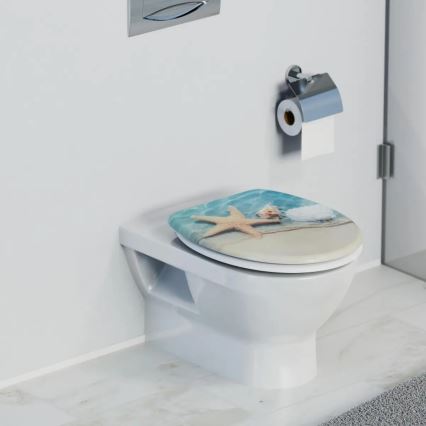 Schütte 82196 - WC-istme kaas BEACH SoftClose, duroplastist
