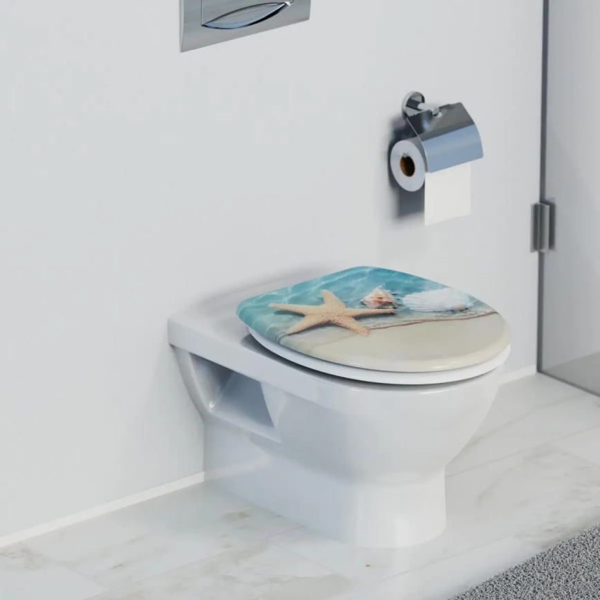 Schütte 82196 - WC-istme kaas BEACH SoftClose, duroplastist