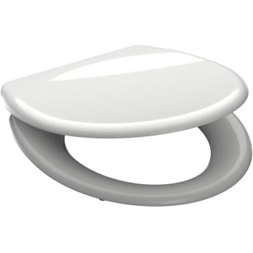 Schütte 82300-A - WC-istme kaas, valge, pehmelt sulguv, duroplastist