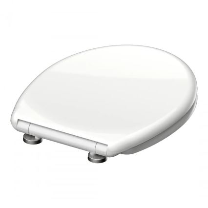 Schütte 82300-A - WC-istme kaas, valge, pehmelt sulguv, duroplastist