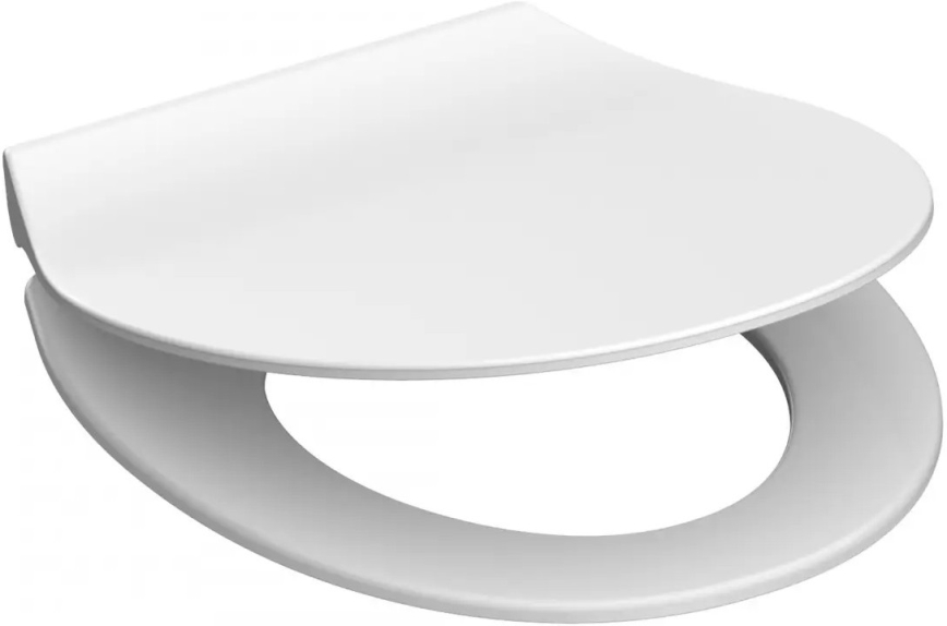 Schütte 82700 - SLIM WHITE pehme sulgemisega duroplastist WC-poti kaas