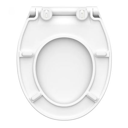 Schütte 82700 - SLIM WHITE pehme sulgemisega duroplastist WC-poti kaas