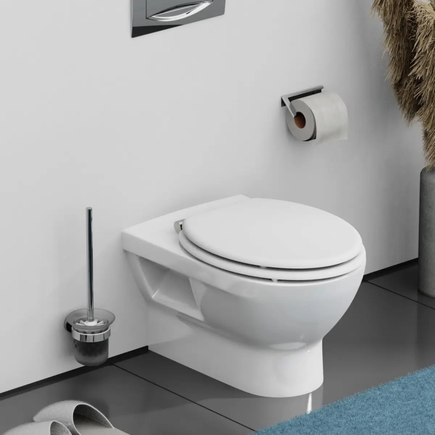 Schütte 84100-A - WC-poti kaas WHITE SoftClose MDF-puidust