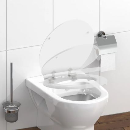 Schütte 84100-A - WC-poti kaas WHITE SoftClose MDF-puidust