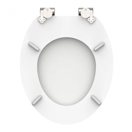 Schütte 84100-A - WC-poti kaas WHITE SoftClose MDF-puidust