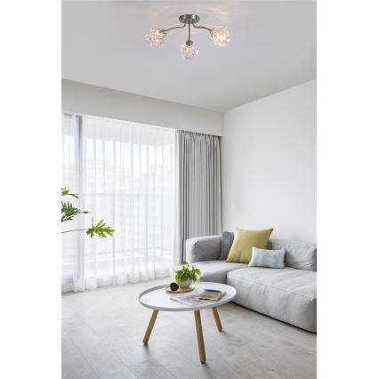 Searchlight - Pinnapealne laelamp ASTRAL 3xG9/33W/230V mattkroom