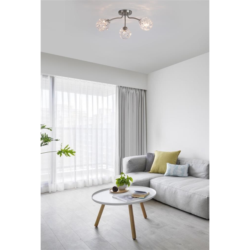 Searchlight - Pinnapealne laelamp ASTRAL 3xG9/33W/230V mattkroom