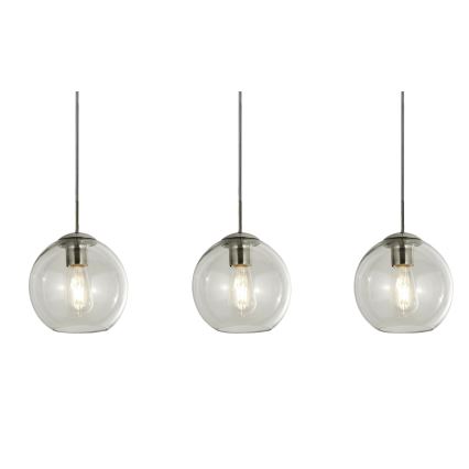 Searchlight - Lühter PENDANT 3xE27/40W/230V matt kroom