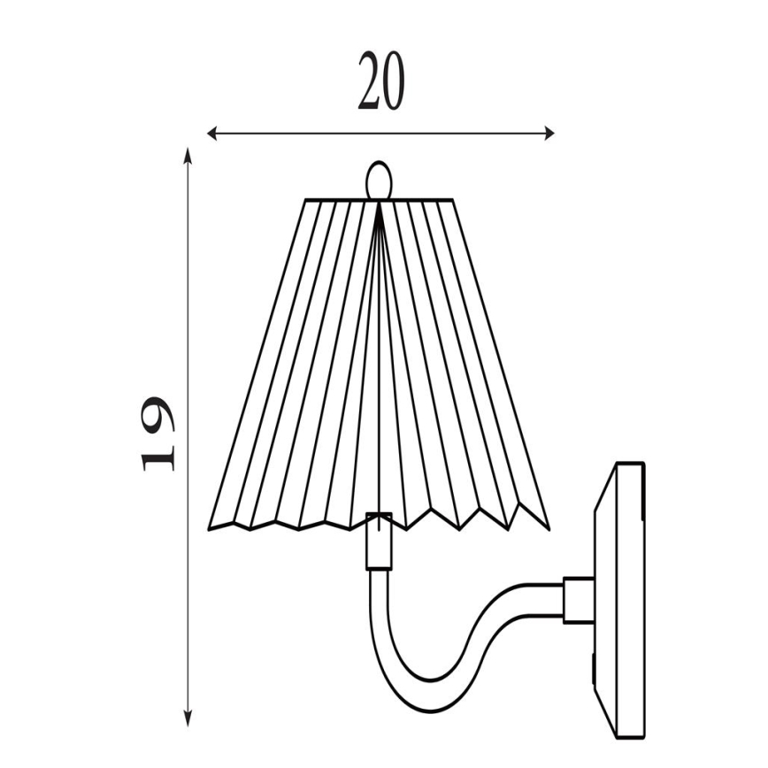 Searchlight - hämardatav LED-seinavalgusti DANISH LED/1,5W/230V