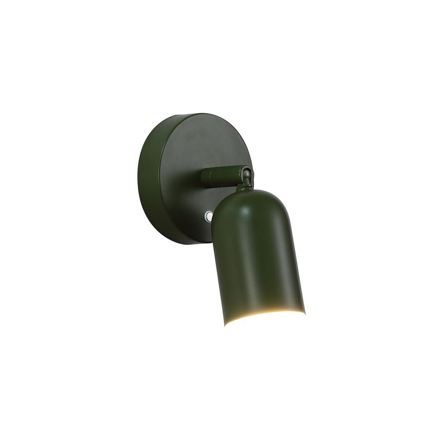 Searchlight - LED hämardatav laetav seinavalgusti CONE LED/1,5W/5V roheline