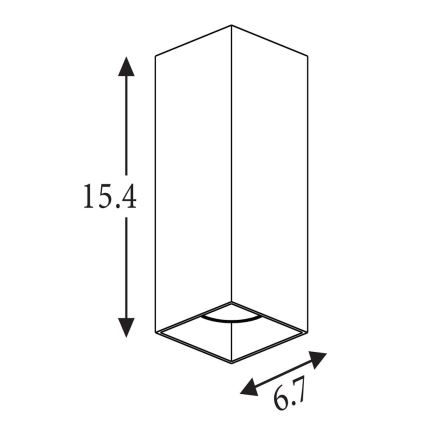 Searchlight - seinavalgusti DON 2xGU10/10W/230V kuldne