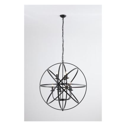 Searchlight - Ripplühter ketiga ORBIT 8xE14/60W/230V must