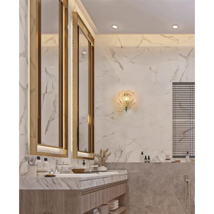 Searchlight - Seinavalgusti SHELL 1xG9/7W/230V suitsune