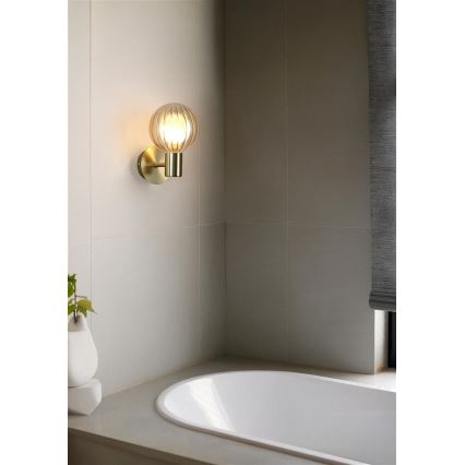 Searchlight - LUMINSPHERE seinavalgusti 1xG9/7W/230V messing